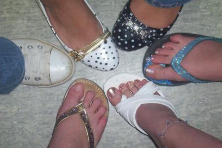 Les pieds en folie!!!